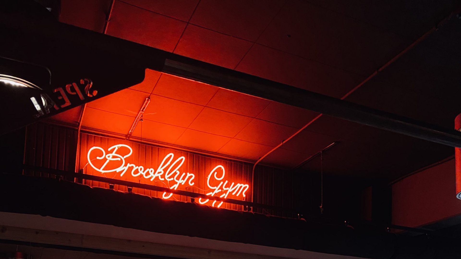 Brooklyn Gym neon logo